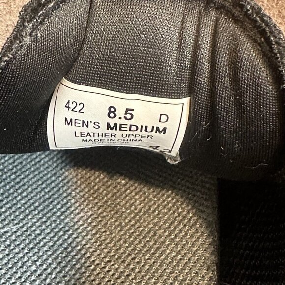 Orthofeet 422 Baton Rouge Brown Black Diabetic Men's Leather Shoes Size 8.5 D - Picture 6 of 8